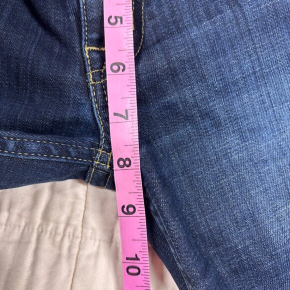 Hudson Womens 28 Signature Bootcut Jeans Dark Wash Classic Elm Y2K - Picture 4 of 9